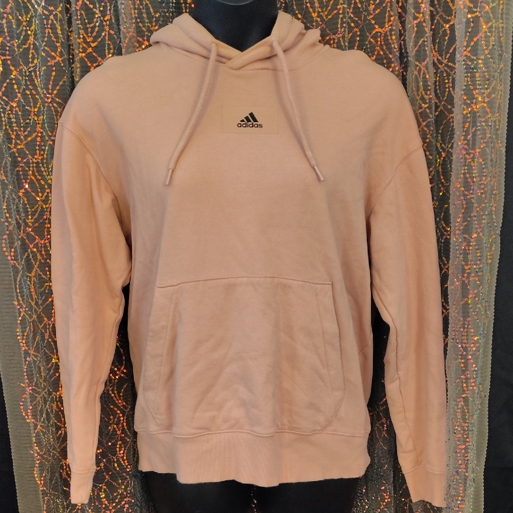 Adidas Men's Pink Hoodie